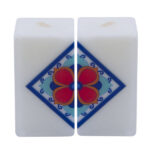 Set of 2 Persian Candles - Model Cube
