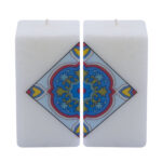 Set of 2 Persian Candles - Model Cube 01