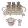 Persian Tea Set Model Karen Silver Color