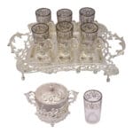 Persian Tea Set Model Karen Silver Color