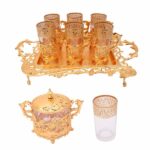 Persian Tea Set with Tray Model Bonza
