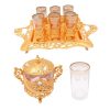 Persian Tea Set Model Celine Golden Color