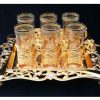 Persian Tea Set Model Celine Golden Color