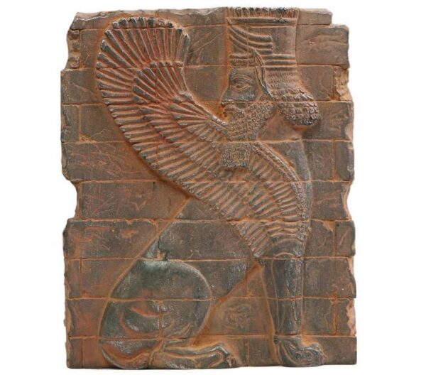 Persian Winged Lion Bricky Legendary Inscription