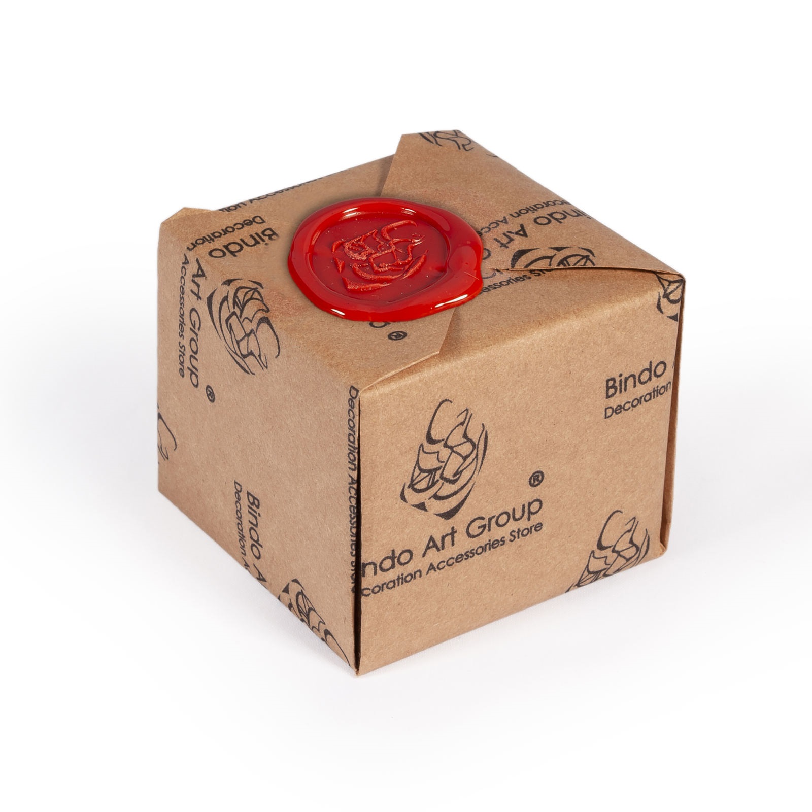 Persian Wooden Cube Tealight Holder Saadi Poem (2X)