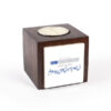 Persian Wooden Cube Tealight Holder Saadi Poem (2X)