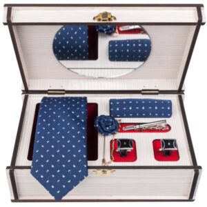 Set of Tie & Handkerchiefs & Cufflinks Model Ahmadi