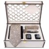Men's Tie, Handkerchief & Cufflinks Neckwear Set - Luxurious Dayan
