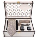 Men's Tie, Handkerchief & Cufflinks Neckwear Set - Luxurious Dayan