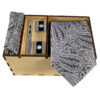 Men's Tie, Handkerchief & Cufflinks Neckwear Set - Luxurious Khakestari