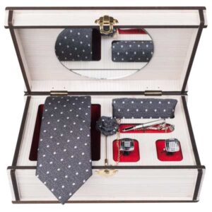 Set of Tie & Handkerchiefs & Cufflinks Model Sarvi