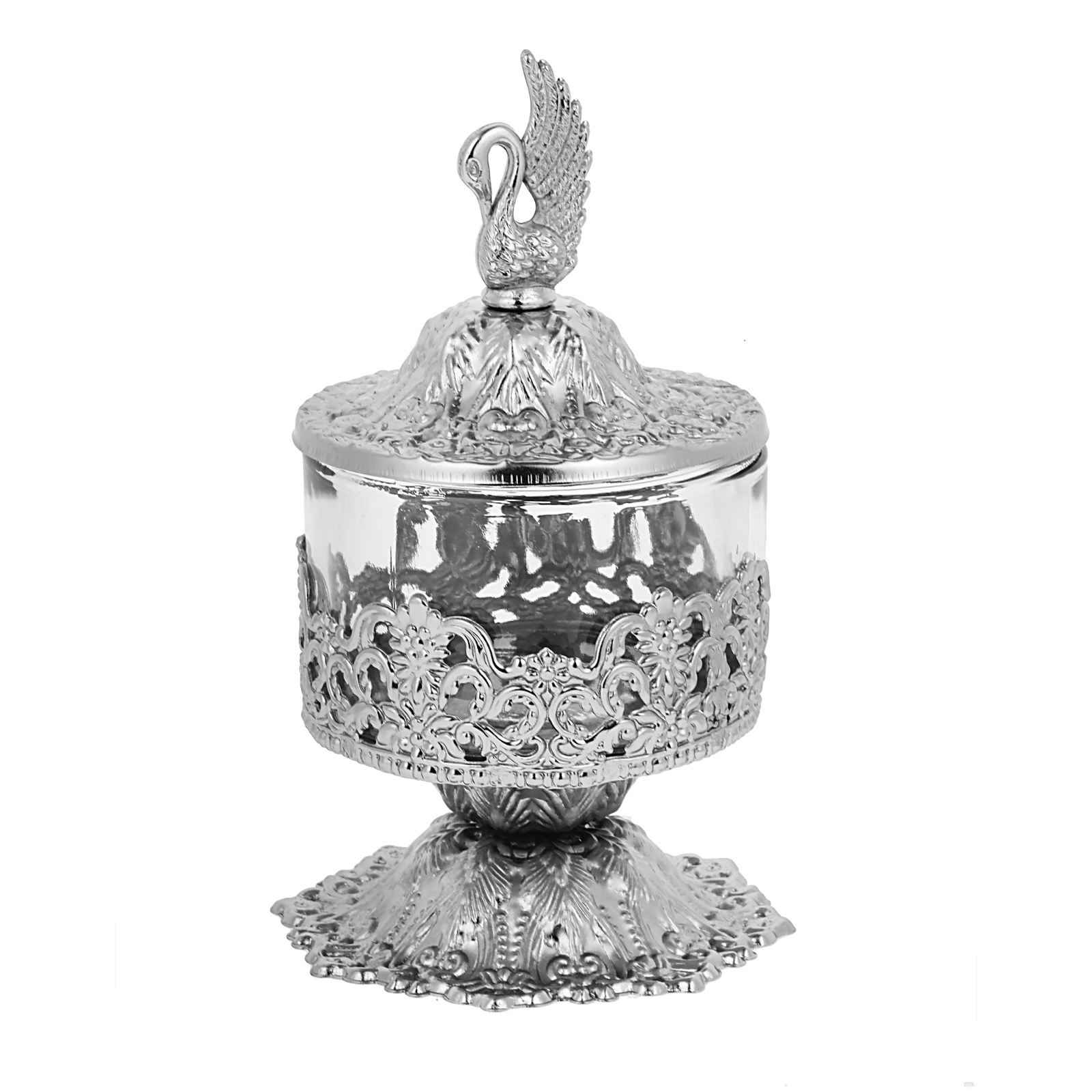 Vintage Persian Silver Tea Service Set