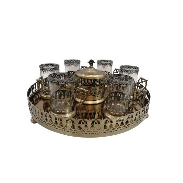 Vintage Persian Tea Service Set