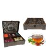 Wooden Tea Bag Organizer Box with Cheast Setareh