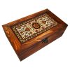 Persian Wooden Tea Bag Organizer Box with Chests Soren II