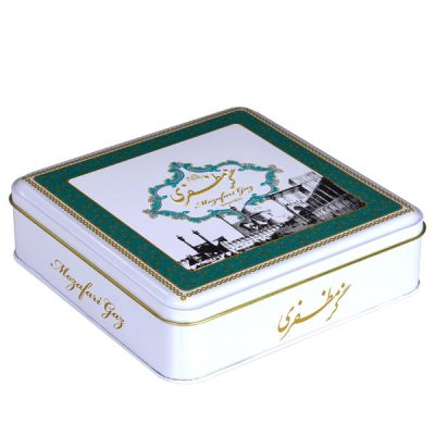 Mozaffari Gaz: 40% Pistachio – Traditional Iranian Rosewater Nougat Sweet