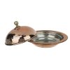 Handcrafted Copper Serving Platter Dome