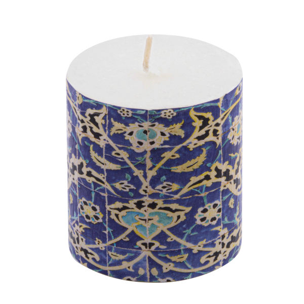 Persian Votive Candle - Model Blue Design (2x)