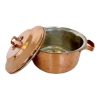 Persian Copper Stock Pot - Traditional Hammered Cooking Style Darya