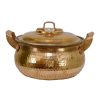 Persian Copper Stock Pot - Traditional Hammered Cooking Style Rosegold II