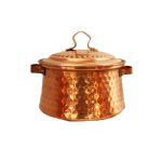 Persian Copper Stock Pot - Traditional Hammered Cooking Style Sahel