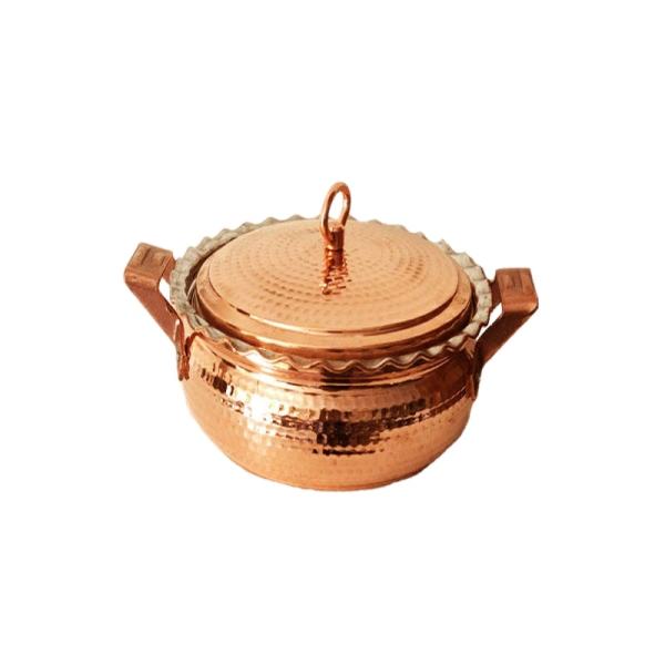 Persian Copper Stock Pot - Traditional Hammered Cooking Style Modern