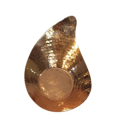 Copper Serving Bowl Suitable for Fruits and Sweets Hammered Ashk
