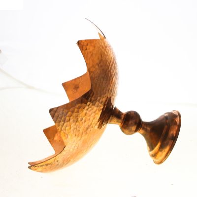 Copper Serving Bowl Suitable for Fruits and Sweets Hammered Setare