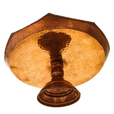 Persian Copper Serving Platter Hammered Hamta