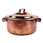 Persian Copper Stock Pot – Traditional Hammered Cooking Style Kamani