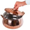 Persian Copper Stock Pot - Traditional Hammered Cooking Style Sarvi