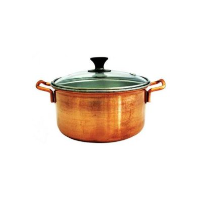 Persian Copper Stock Pot – Traditional Hammered Cooking Style Zanjan