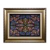 Hand-Knotted Persian Wall Hanging Rug from Tabriz Depicting Butterfly