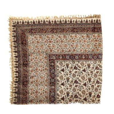 Iranian Tablecloth: Isfahan’s Traditional Kalamkari Block Print Askari