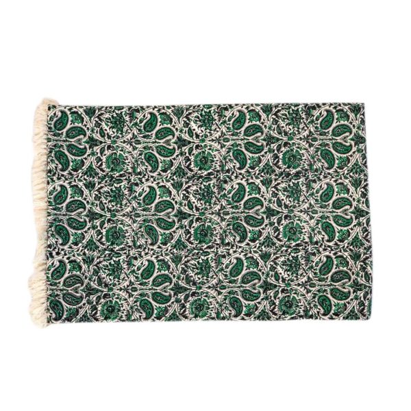 Iranian Kalamkari Tablecloth Model Green