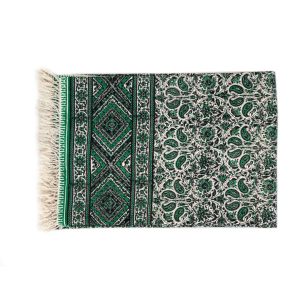Iranian Kalamkari Tablecloth Model Green