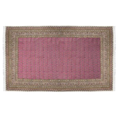 Iranian Tablecloth: Isfahan’s Traditional Kalamkari Block Print Pinky