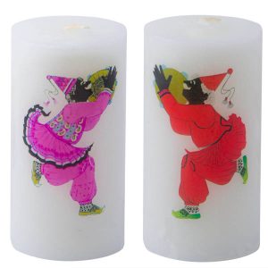 Persian Nowruz Candle – Model Haji Firouz (2x)