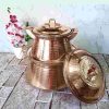 Persian Copper Stock Pot - Traditional Hammered Cooking Style Gilda, Set of 2