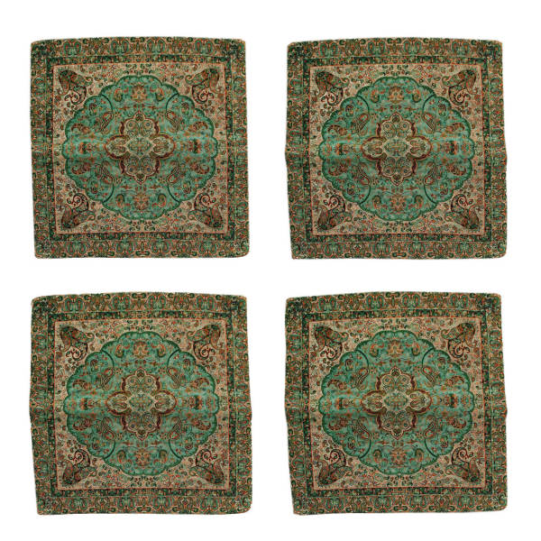 Persian Termeh Cushion Cover - Model Shah Abbasi (2X) | Luxurious Traditional Design