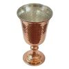 Handcrafted Persian Copper Wine Glass Stemware - Hammered Model Glsa