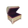 Handcrafted Wooden Jewelry Box with Persian Khatam Design - Khatoon