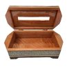 Handcrafted Persian Wooden Tissue Box Cover – Khatamkari Setareh