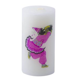 Persian Candle with Haji Firouz Model – Ideal for Nowruz (2x)