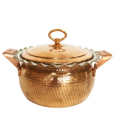 Persian Copper Stock Pot – Traditional Cooking Pot Model Aban