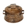Persian Copper Stock Pot - Traditional Cooking Pot Model Ataei
