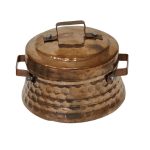 Persian Copper Stock Pot - Traditional Cooking Pot Model Ataei