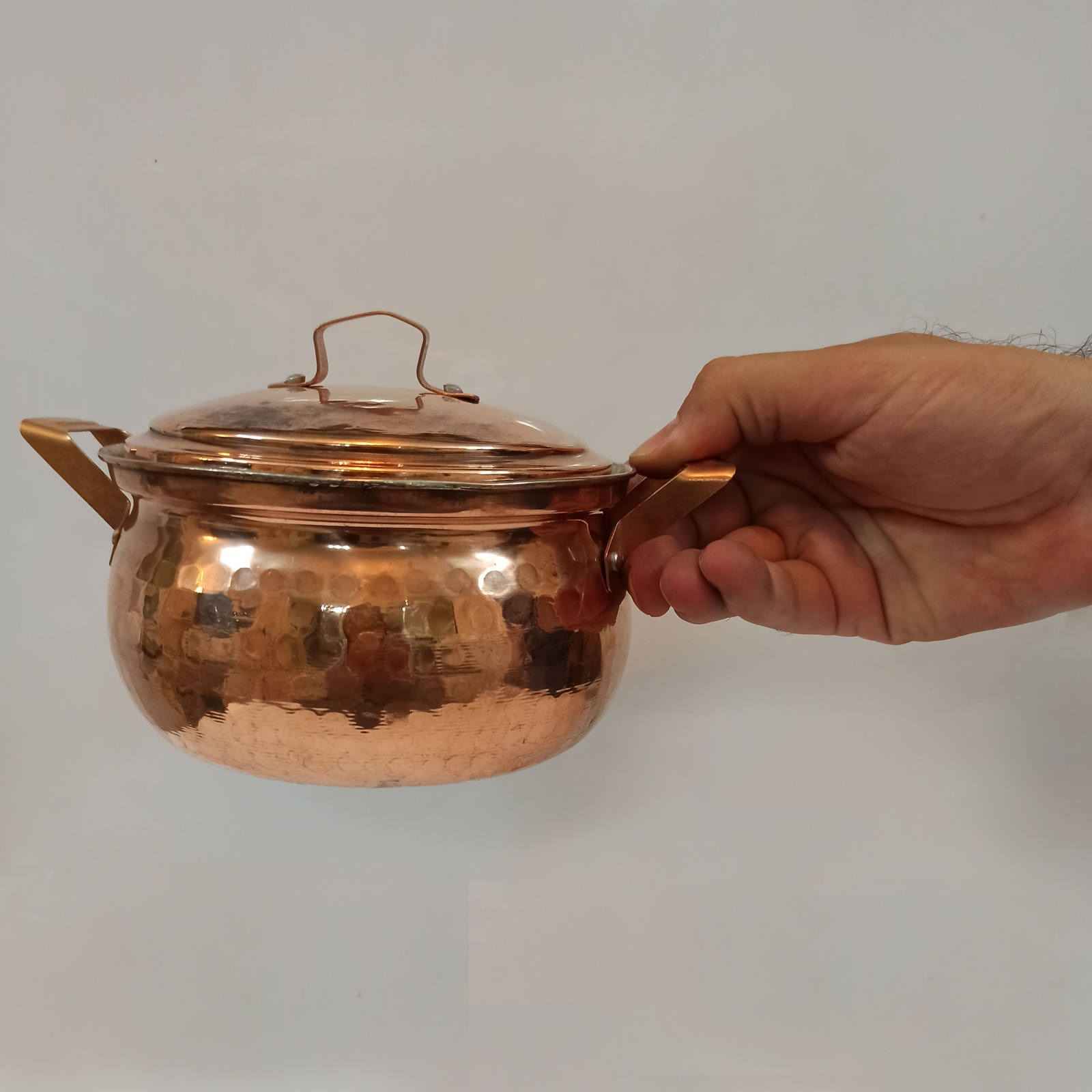 Persian Copper Stock Pot – Traditional Cooking Pot Model Shin
