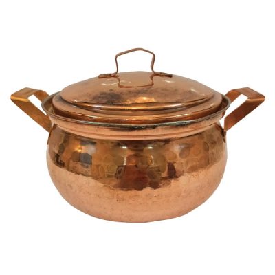 Persian Copper Stock Pot – Traditional Cooking Pot Model Shin