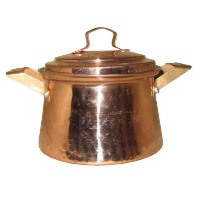 Persian Copper Stock Pot – Traditional Cooking Pot Model Silva